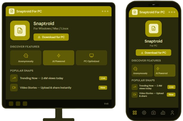 Snaptroid for PC: